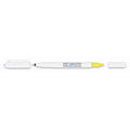Uni-Ball Combi Ballpoint Pen & Highlighter (White Barrel)